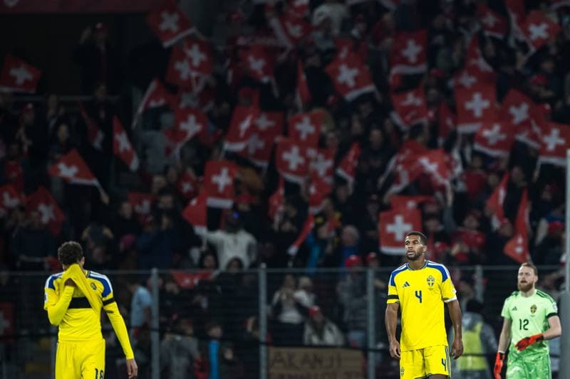 Football. FIFA World Cup Qualifier. Switzerland - Sweden. 15.11.2025