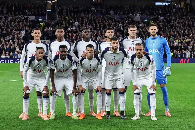Football. UEFA Champions League. Tottenham Hotspur - F.C. Copenhagen. 04.11.2025