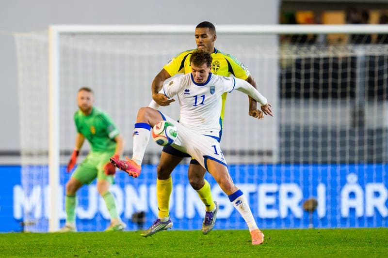 Football. FIFA World Cup Qualifier. Sweden - Kosovo. 13.10.2025