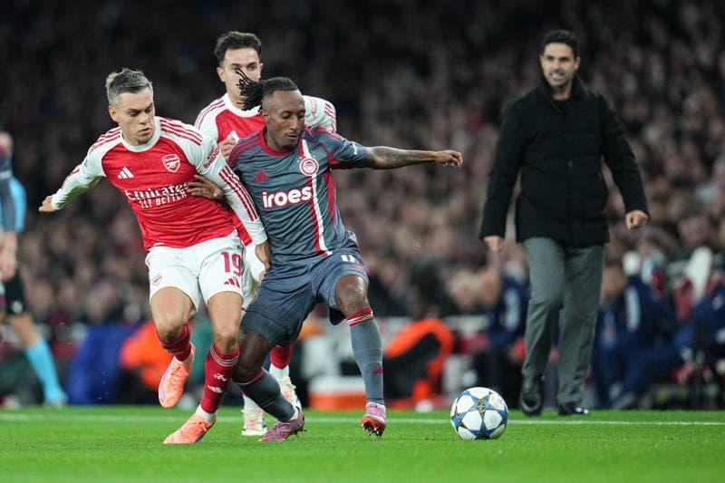 Football. UEFA Champions League. Arsenal - Olympiakos FC. 01.10.2025