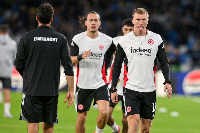 Football. UEFA Champions League. Napoli - Eintracht Frankfurt. 04.11.2025
