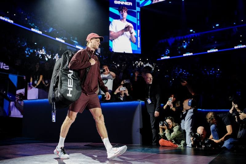 Tennis. ATP Finals. Jannik Sinner - Felix Auger-Aliassime. 10.11.2025
