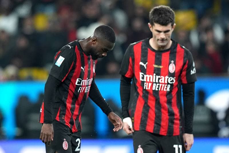Football. EA Sports FC Supercup. Napoli - AC Milan. 18.12.2025