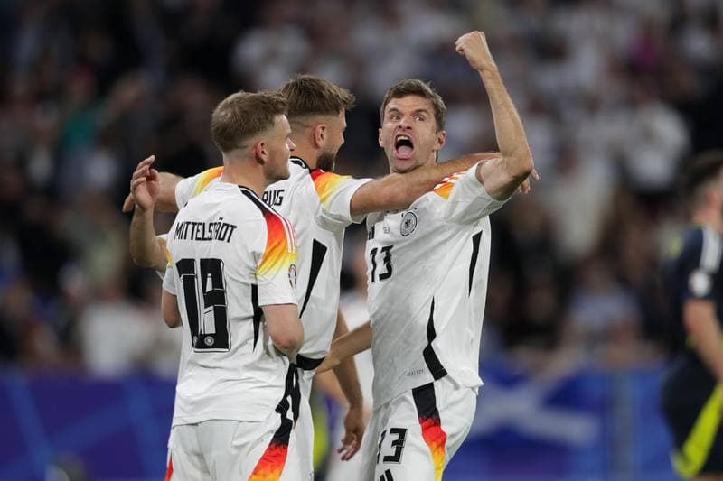 Football. UEFA EURO 2024. Germany - Scotland. 14.06.2024