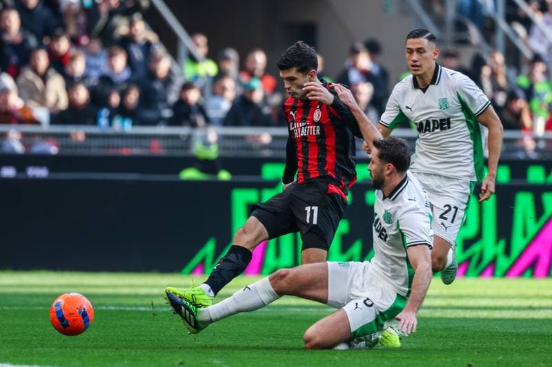 Football. Serie A. AC Milan - US Sassuolo. 14.12.2025