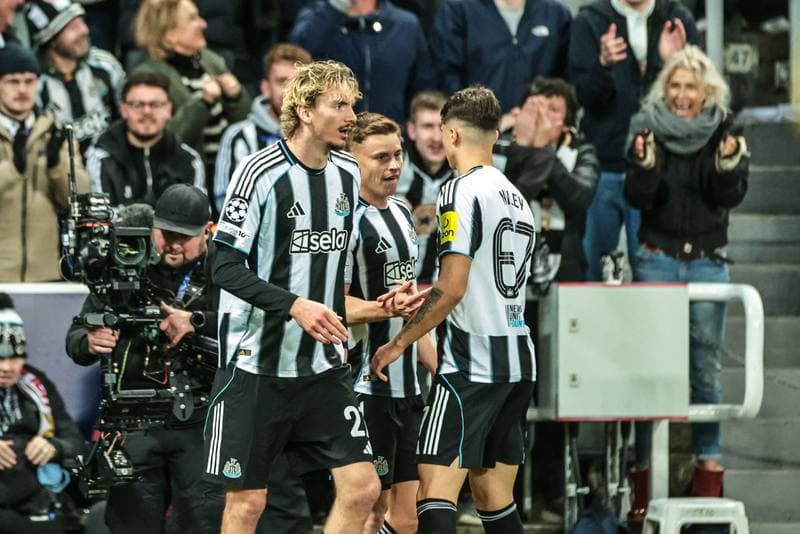 Football. UEFA Champions League. Newcastle United - Benfica. 21.10.2025