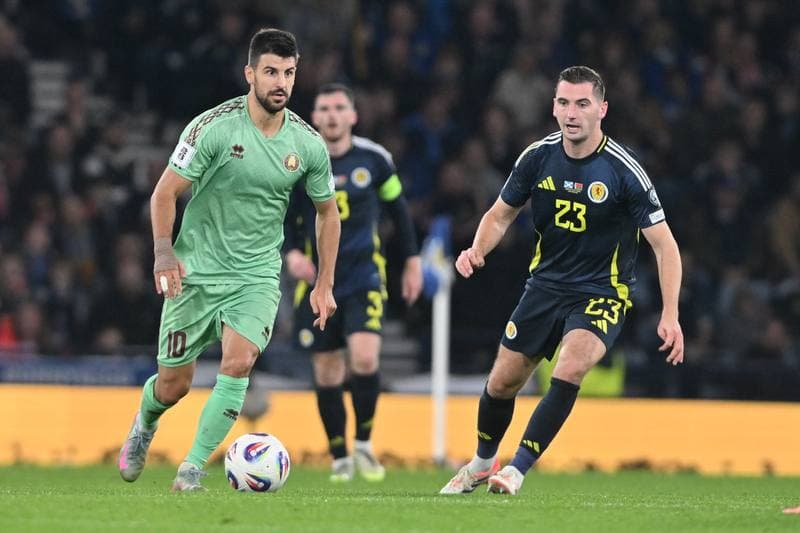 Football. 2026 FIFA World Cup Qualifiers. Scotland - Belarus. 12.10.2025