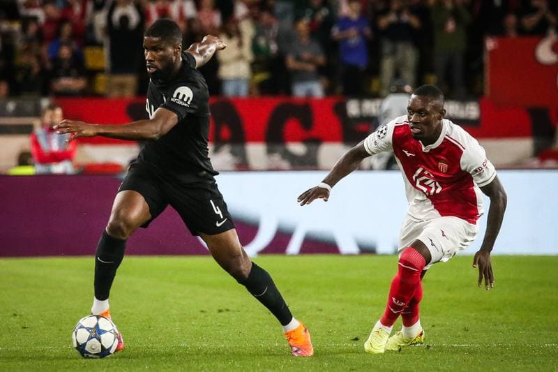 Football. UEFA Champions League. AS Monaco - Tottenham Hotspur. 22.10.2025