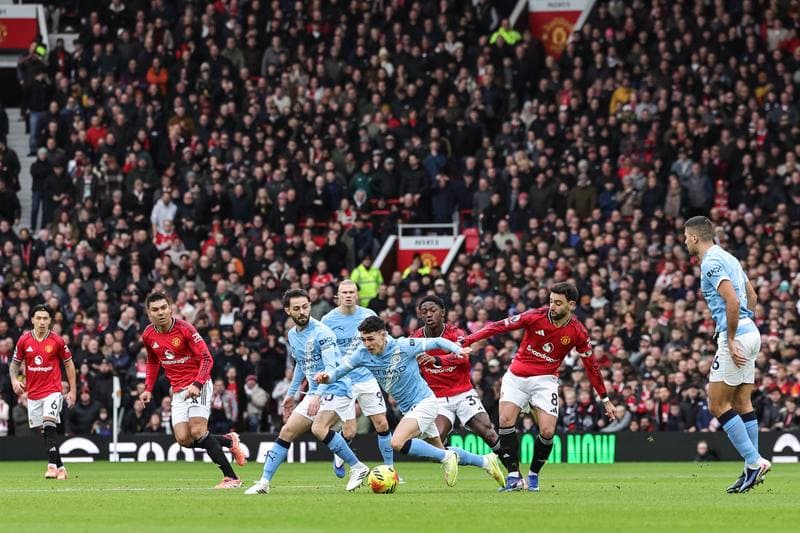Football. Premier League. Manchester United - Manchester City. 17.01.2026