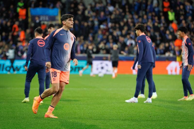 Football. UEFA Champions League. Club Brugge - Barcelona. 05.11.2025