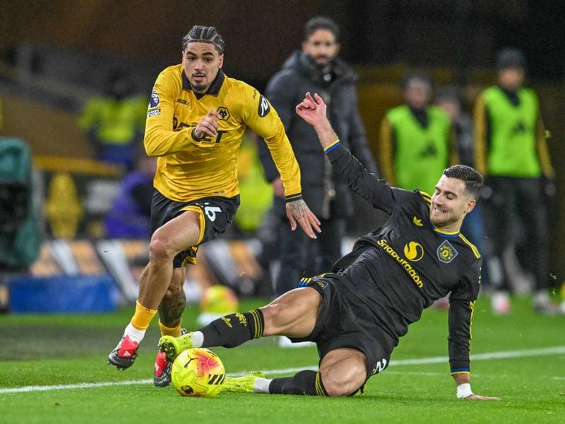 Football. Premier League. Wolverhampton Wanderers - Manchester United. 08.12.2025