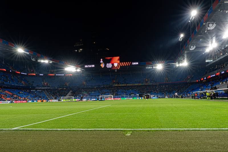 Football. UEFA Europa League. FC Basel 1893 - VfB Stuttgart. 02.10.2025