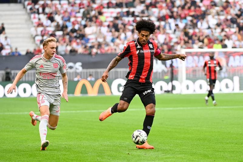 Football. Ligue 1 McDonald's. OGC Nice - Olympique Lyonnais. 18.10.2025