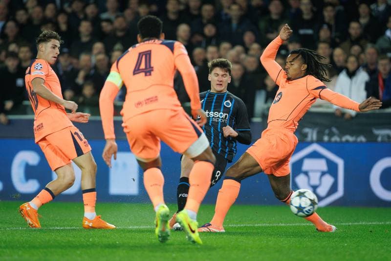 Football. UEFA Champions League. Club Brugge - Barcelona. 05.11.2025