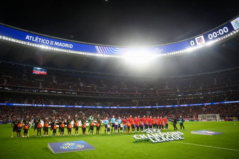Football. UEFA Champions League. Atletico Madrid - Royale Union Saint-Gilloise. 04.11.2025