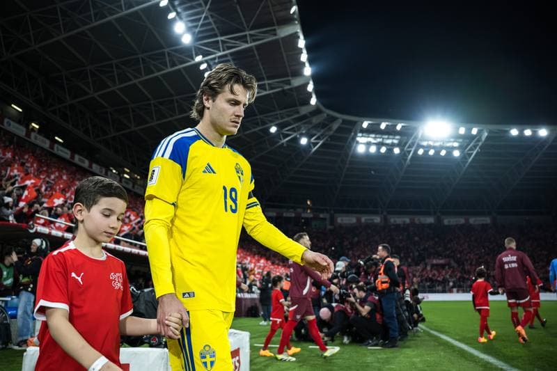 Football. FIFA World Cup Qualifier. Switzerland - Sweden. 15.11.2025