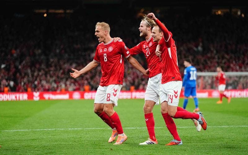 Football. World Cup Qualifiers. Denmark - Greece. 12.10.2025