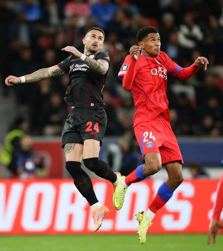 Football. UEFA Champions League. Bayer Leverkusen - Paris Saint-Germain. 21.10.2025