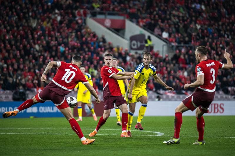 Football. FIFA World Cup Qualifier. Switzerland - Sweden. 15.11.2025