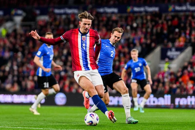 Football. FIFA World Cup Qualifier. Norway - Estonia. 13.11.2025