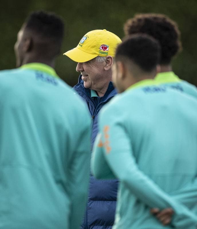 Football. Brazil. Training. 15.11.2015