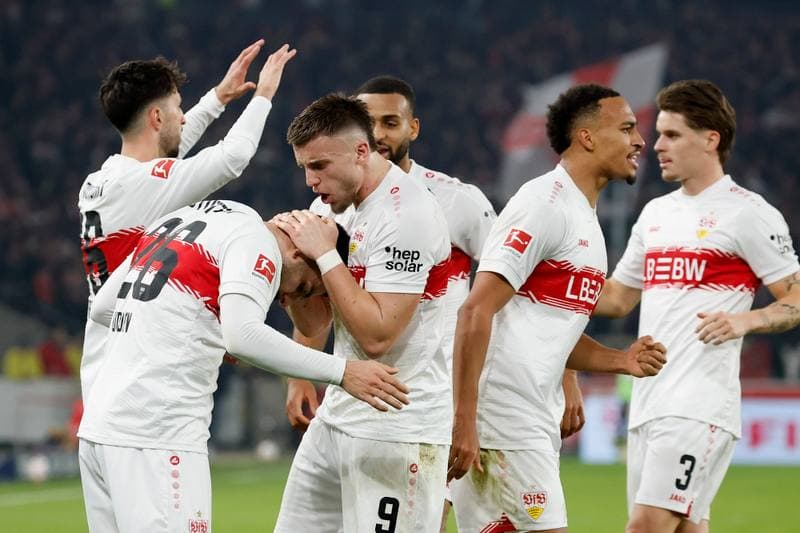 Football. Bundesliga. VfB Stuttgart - Eintracht Frankfurt. 13.01.2026