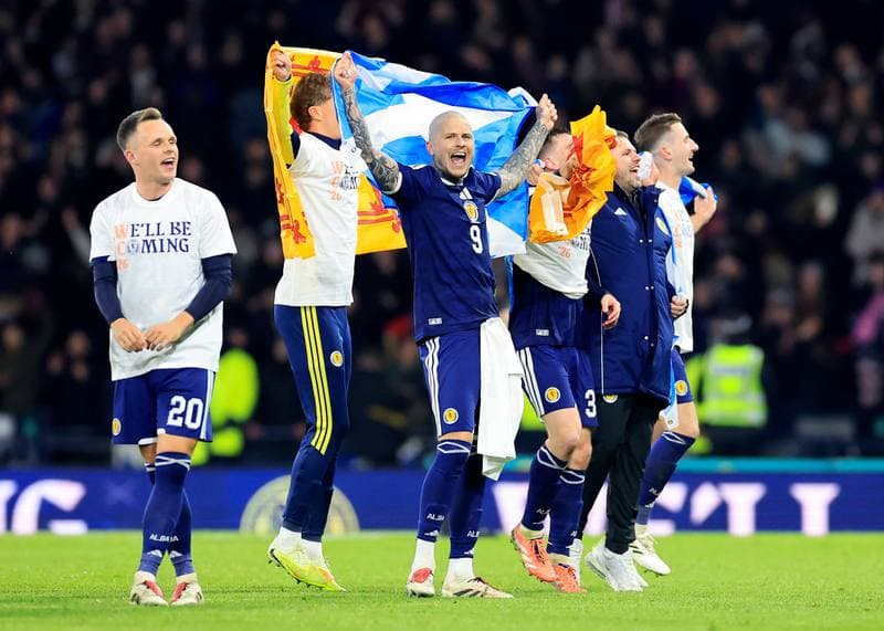 Football. 2026 FIFA World Cup Qualifiers. Scotland - Denmark. 18.11.2025