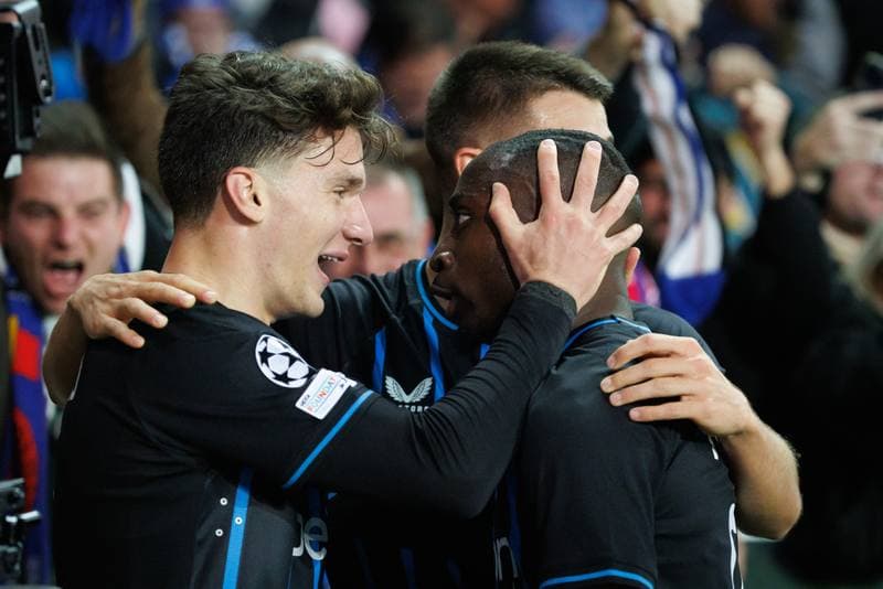 Football. UEFA Champions League. Club Brugge - Barcelona. 05.11.2025