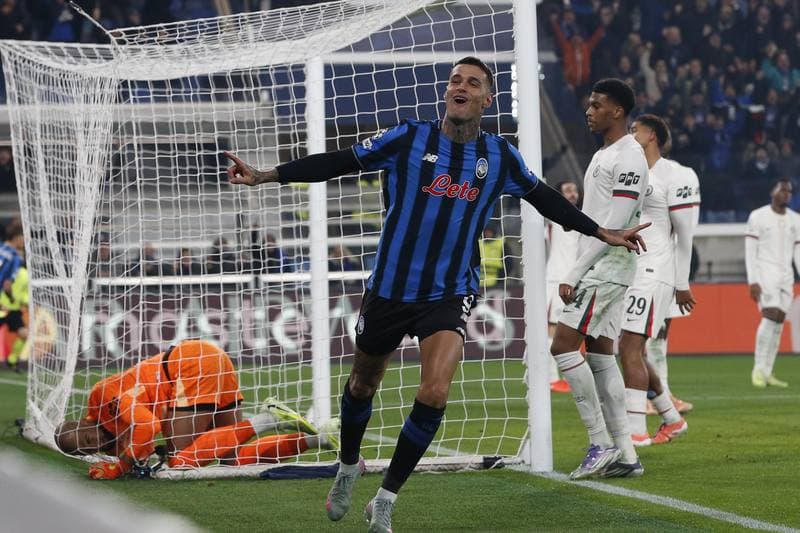 Football. UEFA Champions League. Atalanta BC - Chelsea FC. 06.12.2025