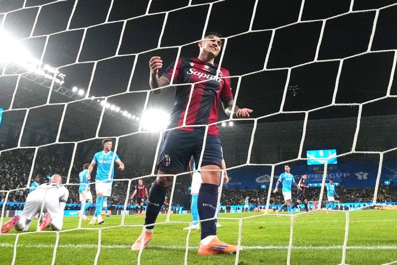 Football. EA Sports FC Supercup. Napoli - Bologna. 22.12.2025
