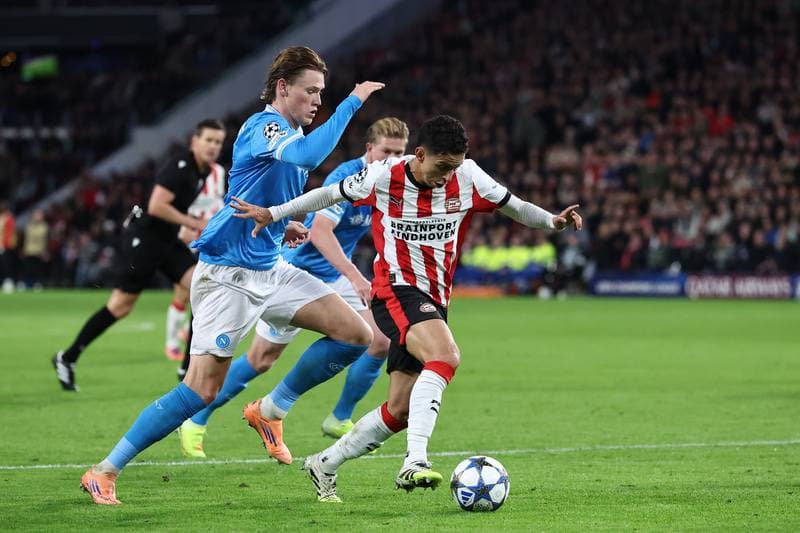 Football. UEFA Champions League. PSV Eindhoven - Napoli. 21.10.2025