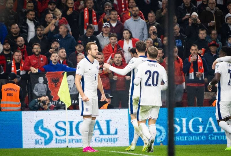 Football. UEFA European Championship. Albania - England. 08.09.2025