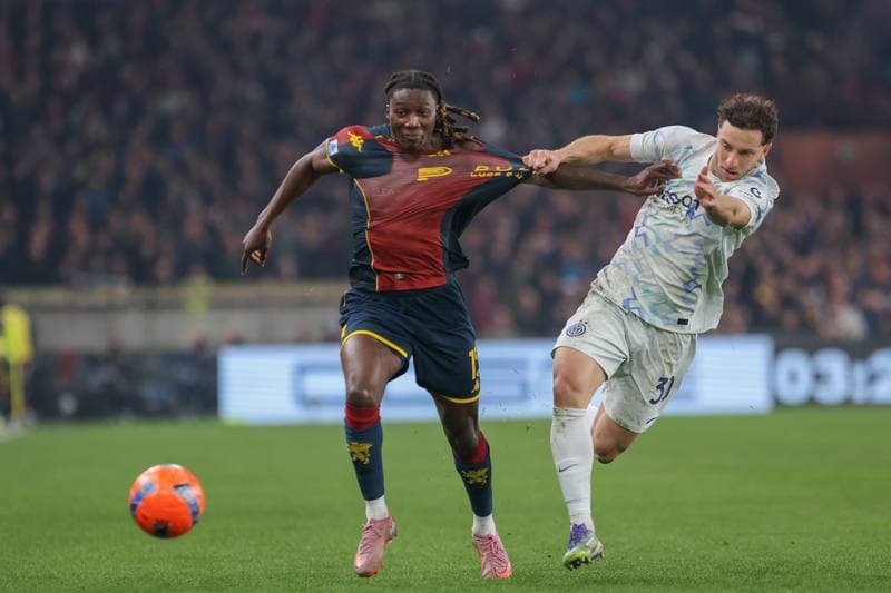 Football. Serie A. Genoa - Inter. 14.12.2025