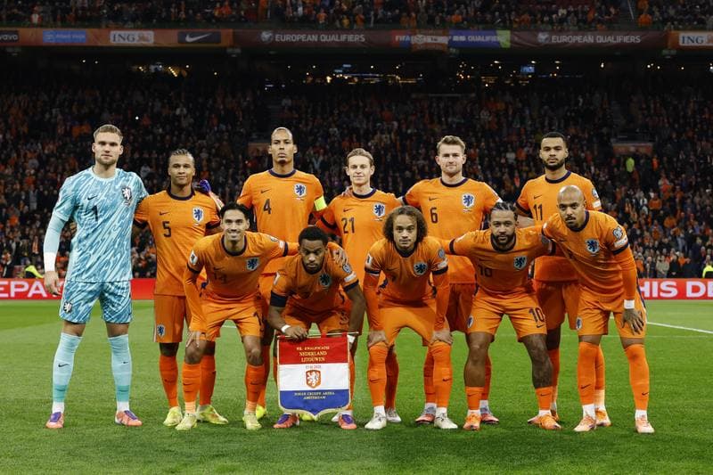 Football. FIFA World Cup Qualifiers. Netherlands - Lithuania. 17.11.2025