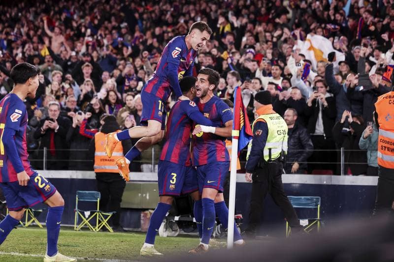 Football. La Liga. FC Barcelona - Atletico Madrid. 02.12.2025