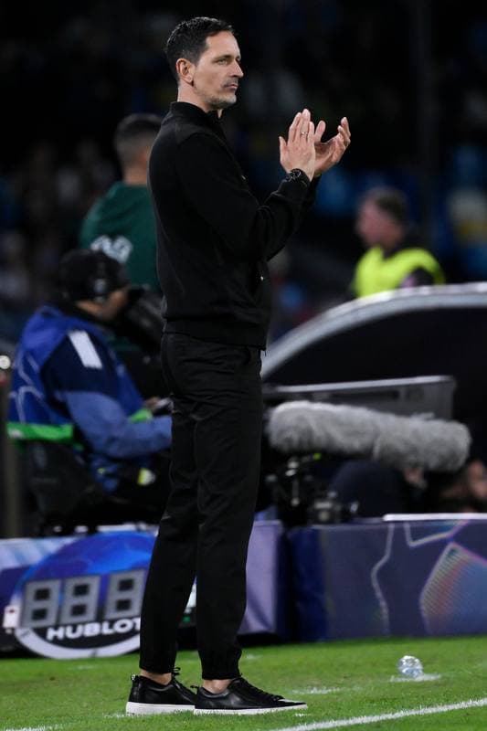 Football. UEFA Champions League. SSC Napoli - Eintracht Frankfurt. 04.11.2025