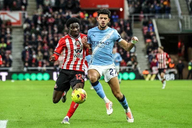 Football. Premier League. Sunderland - Manchester City. 01.01.2026