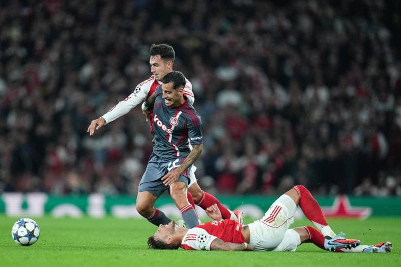 Football. UEFA Champions League. Arsenal - Olympiakos FC. 01.10.2025