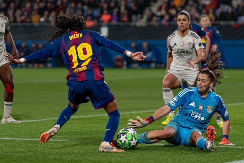 Football. UEFA Women's Champions League. FC Barcelona - SL Benfica. 14.03.2026