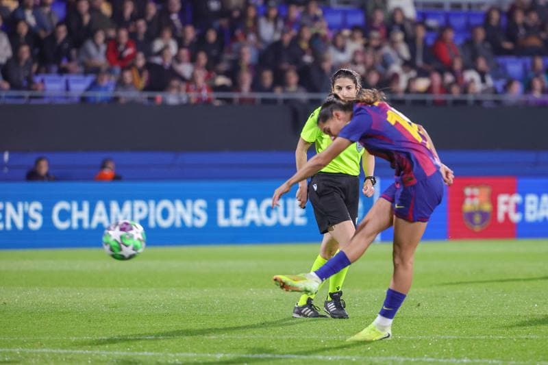 Football. UEFA Women's Champions League. Barcelona - OH Leuven. 12.11.2025