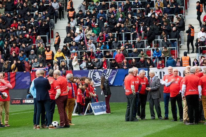 Football. CA Osasuna. Tribute. 12.04.2026