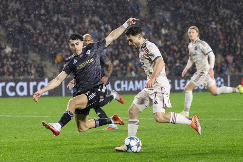 Football. UEFA Champions League. Qarabag - Ajax. 10.12.2025
