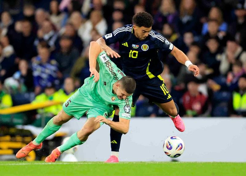 Football. 2026 FIFA World Cup Qualifiers. Scotland - Belarus. 12.10.2025