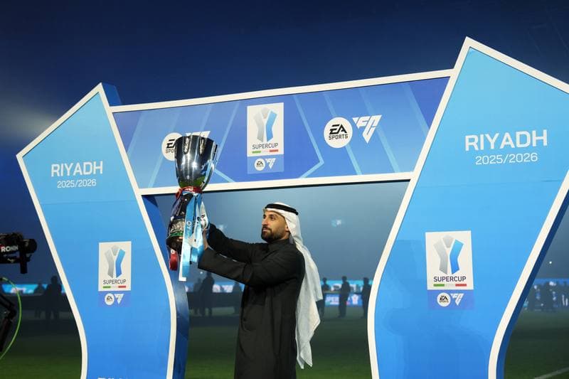 Football. EA Sports FC Supercup. Napoli - Bologna. 22.12.2025