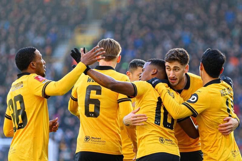 Football. FA Cup. Wolverhampton Wanderers - Shrewsbury Town. 10.01.2026