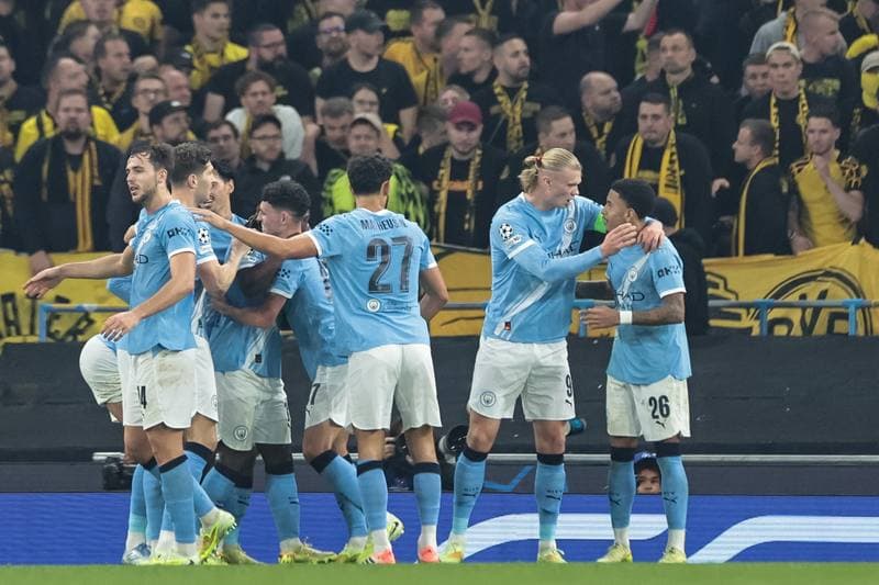Football. UEFA Champions League. Manchester City - Borussia Dortmund. 05.11.2025