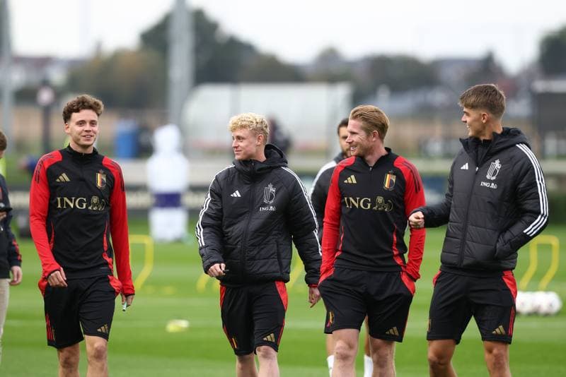 Football. Belgium. Training. 06.10.2025