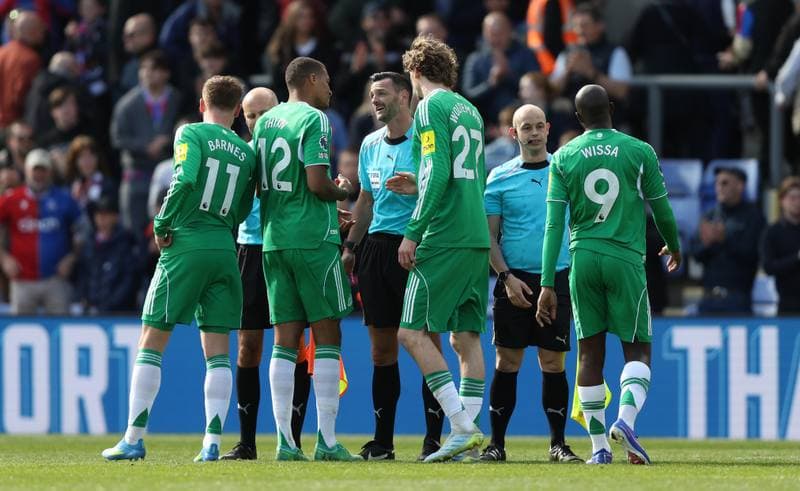 Football. Premier League. Crystal Palace - Newcastle United. 12.04.2026