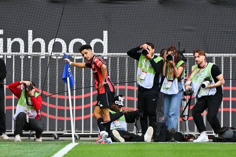 Football. Ligue 1 McDonald's. OGC Nice - Olympique Lyonnais. 18.10.2025