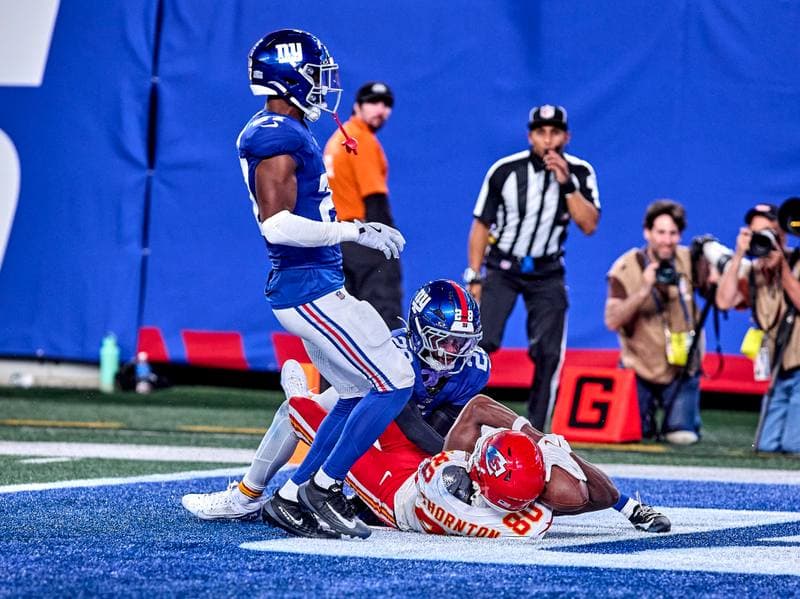 Football. NFL. Kansas City Chiefs - New York Giants. 21.09.2025